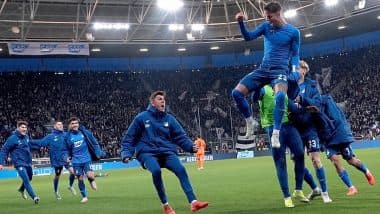 Bundesliga 2024–25: Hoffenheim’s Adam Hlozek Scores Late To End Eintracht Frankfurt's Winning Run in First Game Since Omar Marmoush Left