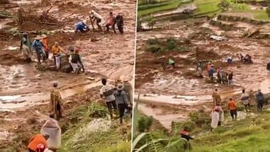 Landslide in Indonesia: 16 Dead, 10 Injured As Heavy Rain Triggers Disaster in Pekalongan; Search Operations Underway (Watch Video)