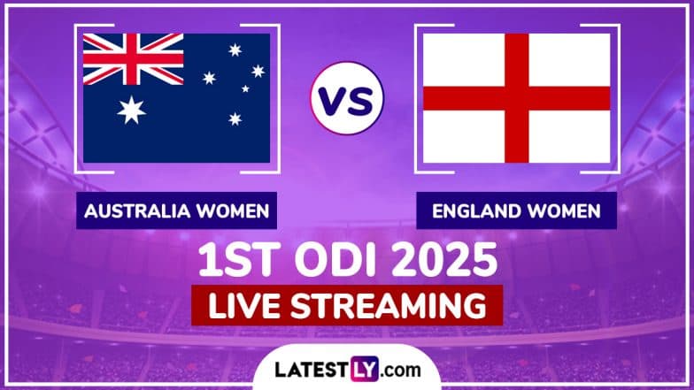 Australia Women vs England Women Free Live Streaming Online, 1st ODI 2025: How to Watch AUS-W vs ENG-W Women's Ashes Match Live Telecast on TV?