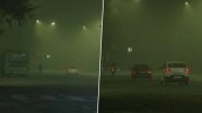 Delhi Fog, Weather Update: Flight, Train Services Disrupted Again As Think Layer of Fog Envelopes National Capital, AQI Remains in &lsquo;Very Poor&rsquo; Category (Watch Videos)