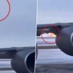 F-35 Crash in Alaska Caught on Camera: US Fighter Jet Bursts Into Flames After Crashing at Eielson Air Force Base, Pilot Survives (Watch Video)