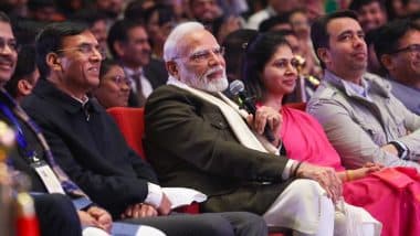 National Youth Day 2025: PM Narendra Modi Attends Viksit Bharat Young Leaders Dialogue, Held To Mark Swami Vivekananda’s Birth Anniversary (See Pics and Video)