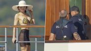 Jeff Bezos Yacht Raided: Customs Officers Make Surprise Inspection at Amazon Founder’s Yacht ‘Koru’ While His Girlfriend Lauren Sanchez Takes Sunbath, Pics Surface