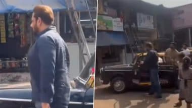 ‘Sikandar’: Salman Khan Travels in Kaali-Peeli Taxi As He Shoots for AR Murugadoss’ Action Film in Mumbai; Leaked Footage From Set Goes Viral – WATCH