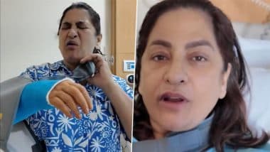 Archana Puran Singh Undergoes Surgery After Injuring Arm During Shoot; ‘The Great Indian Kapil Show’ Judge Shares Health Update in Latest YouTube Vlog (Watch Video)