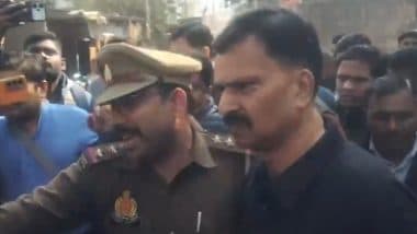 Rakesh Rathore Arrested: Congress MP Taken Into Custody on Rape Charges During Press Conference in Sitapur (Watch Video)