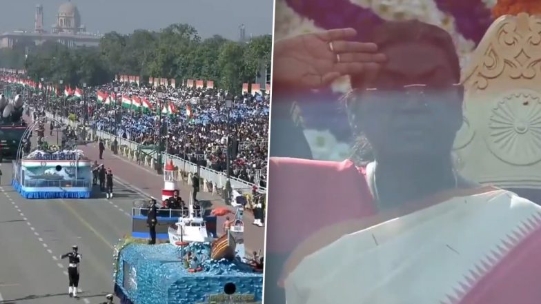 Republic Day Parade 2025: DRDO Displays Pralay Weapon System, Raksha Kavach During 76th R-Day Parade at Kartavya Path (Watch Video)