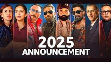 From Bobby Deol’s ‘Ek Badnaam Aashram Season 3’ Part 2 to Suniel Shetty’s ‘Hunter Season 2’, Amazon MX Player Unveils Its 2025 Slate (Watch Teaser Video)