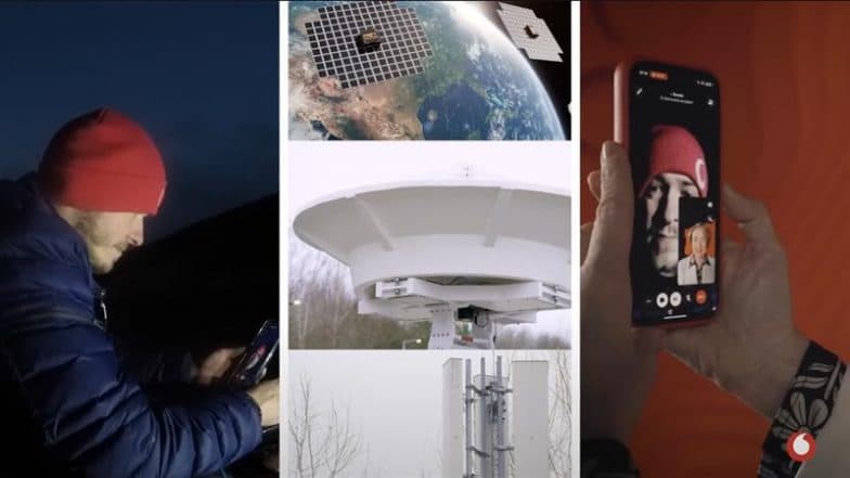 We Are Making History': Vodafone Achieves World's 1st Satellite Video Call  Using Standard Smartphone (Watch Video) | 📲 LatestLY