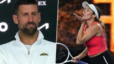 Novak Djokovic Supports Danielle Collins' 'Criticised' Celebration at Australian Open 2025, Says 'Big Fan of What She Did' (Watch Video)