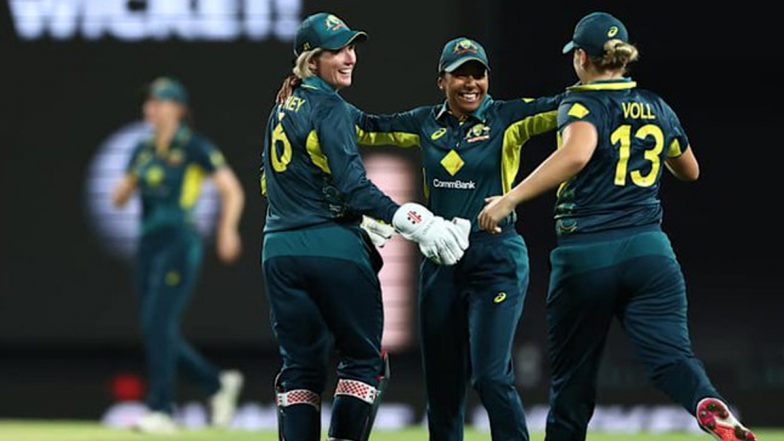 AUS-W vs ENG-W 1st T20I 2025: Australia Retain Women’s Ashes With 57-Run Win Against England