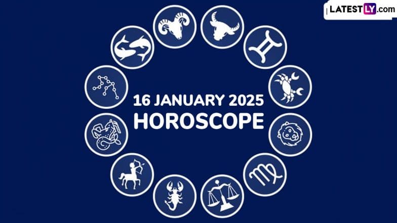 16 January 2025 Horoscope: What Is the Zodiac Sign of People Celebrating Birthday Today? Know the Sun Sign, Lucky Colour and Number Prediction