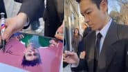 ‘Squid Game 2’ Star TOP Makes Rare Public Appearance Outside a Cafe in Seoul; K-Pop Icon Signs Autographs for Fans in Viral Video – WATCH