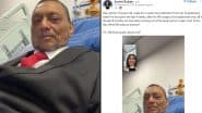 Former CJI SA Bobde’s Daughter Savitri Bobde Shares Picture of Father Working From Hospital, Questions Work-Life Balance of Judges, Lawyers