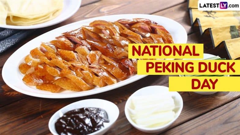 National Peking Duck Day 2025 Easy Recipe Idea: How To Prepare Peking Duck at Home? Steps To Follow To Make the Famous Chinese Dish (Watch Video)