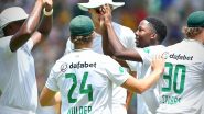 SA vs PAK 2nd Test 2024-25: A Look at Records Broken During Cape Town Test Between South Africa and Pakistan