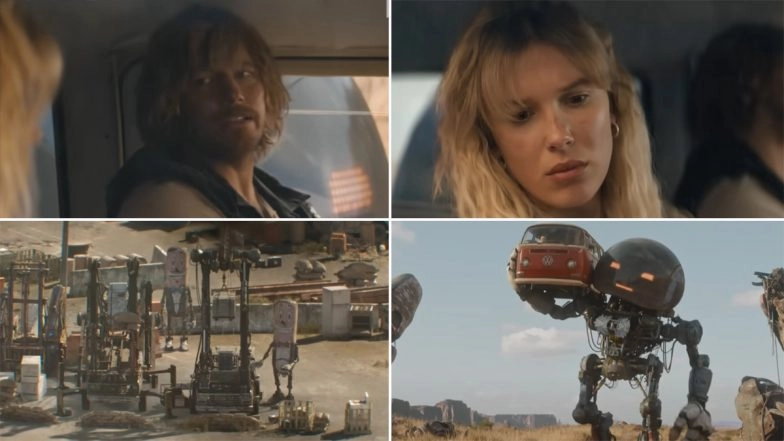 Watch Sneak Peek of 'The Electric State' Starring Millie Bobby Brown & Chris Pratt@