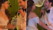 Armaan Malik-Aashna Shroff Wedding Reception: Singer Sings ‘Pehla Pyaar’ Track for His Lady Love in This Heartwarming Video – WATCH