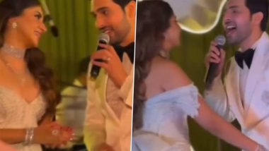 Armaan Malik-Aashna Shroff Wedding Reception: Singer Sings ‘Pehla Pyaar’ Track for His Lady Love in This Heartwarming Video – WATCH