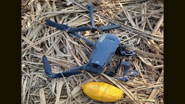 Punjab: BSF, Police Recover 1 Drone, 2 Packs of Suspected Heroin From Tarn Taran Border
