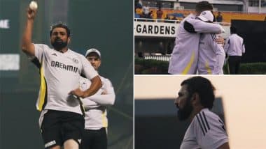 Mohammed Shami Joins Team India After Long-Injury Layoff, Bowling Coach Morne Morkel Welcomes Star Pacer With Hug Ahead of IND vs ENG 1st T20I 2025 At Eden Gardens (Watch Video)