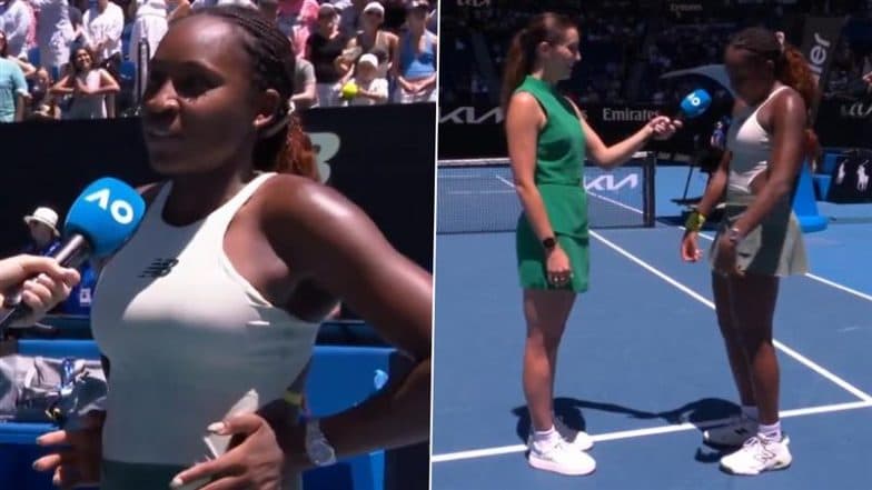 ‘Marvel Fan’ Coco Gauff Explains Her Super Hero Inspired Outfit for Australian Open 2025, Narrates Balance Between Difficulties and Fashion For Her Costume (Watch Video)