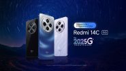 Redmi 14C 5G Launched With Dual 5G SIM Support in India; Check Price, Specifications and Features of New Budget-Segment Smartphone From Redmi