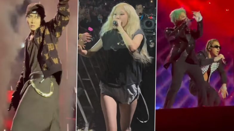K-Pop Takes Over Paris! BTS’ J-Hope, BIGBANG’s G-Dragon and Taeyang and BLACKPINK’s Rose Set the Stage on Fire at Le Gala Des Pièces Jaunes (Watch Videos)