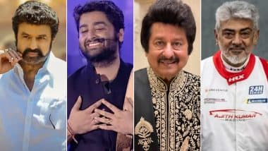 Padma Awards 2025: Nandamuri Balakrishna, Arijit Singh, Pankaj Udhas, Ajith Kumar and 139 Other Recipients Honoured on Republic Day Eve