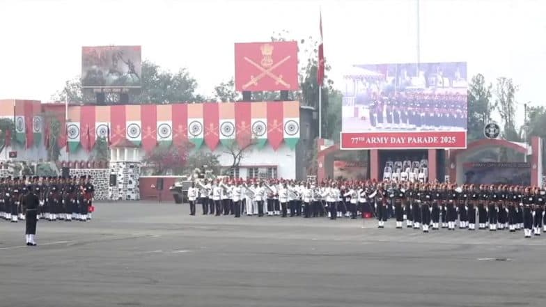 Army Day Parade 2025 Live Streaming: Watch Online Telecast As Pune Hosts Indian Army Day Parade for First Time