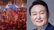 Yoon Suk Yeol Detained: South Korea’s Impeached President Arrested in Massive Law-Enforcement Effort Over Martial Law Probe (Watch Video)