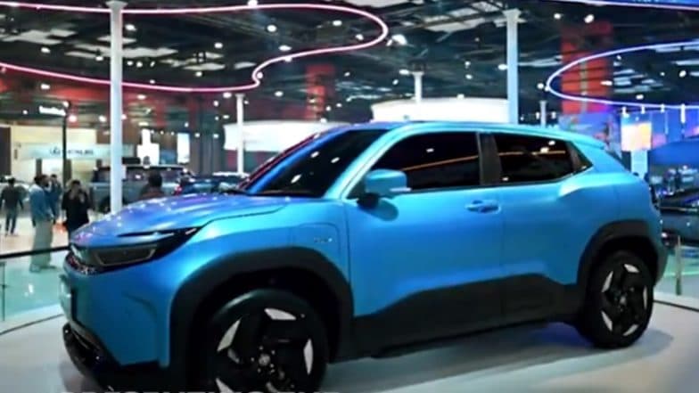 Toyota Urban BEV Concept Unveiled at Bharat Mobility Expo 2025, Launch Expected in Late 2025 (Watch Video)