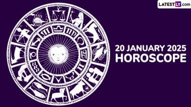 20 January 2025 Horoscope: What Is the Zodiac Sign of People Celebrating Birthday Today? Know the Sun Sign, Lucky Colour and Number Prediction