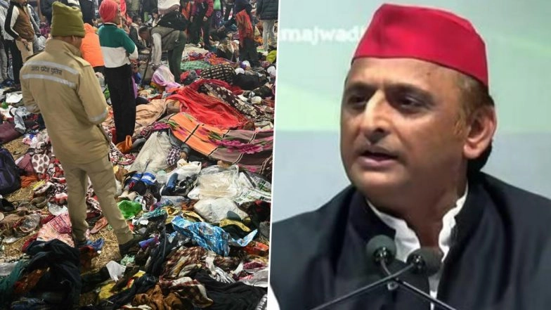 Mahakumbh Stampede: Akhilesh Yadav Targets Yogi Adityanath Government Over Stampede at Maha Kumbh, Says ‘Management Should Be Handed Over to Army’