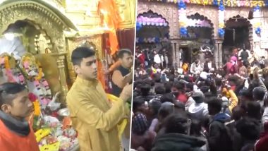 New Year’s Day: Over 2 Lakh Devotees Visit Shri Ram Lalla Temple in Ayodhya; Pilgrims Throng Temples Across India on New Year (Watch Videos)