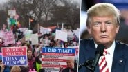 Donald Trump Inauguration Day 2025: Protesters Gather in Washington DC To Oppose US President-Elect; Raise Issues of Women&rsquo;s Rights, LGBTQ Protection (See Pics)