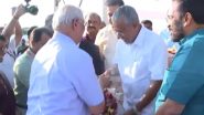 Rajendra Vishwanath Arlekar Swearing-In Ceremony: Kerala CM Pinarayi Vijayan Welcomes New Governor at Airport, Guv To Take Oath on January 2 (Watch Video)