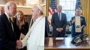 US President Joe Biden Honours Pope Francis With Presidential Medal of Freedom Award With Distinction, Calls Him &lsquo;Light of Faith, Hope, and Love&rsquo; (See Pic)