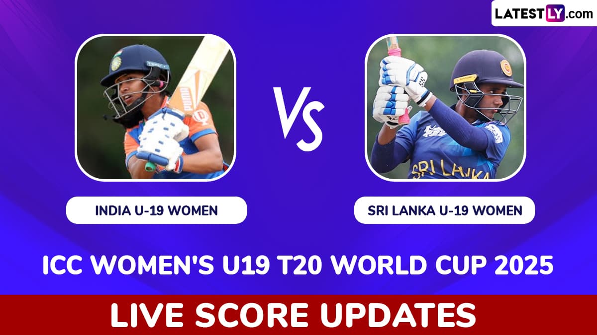 IND U19 Win by 60 Wickets India U 19 Women vs Sri Lanka U 19 Women ICC Women s U19 T20 World Cup 2025 Highlights Parunika Sisodia Jyothika VJ Gongadi Trisha Shine as Women in
