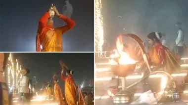 Maha Kumbh Mela 2025: Young Girls AKA Kanya Batuks Lead Daily Aarti at Sangam, Symbolising Tradition and Women’s Empowerment (Watch Videos)