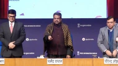 Kashi Tamil Sangamam 3.0: Union Minister Dharmendra Pradhan Launches Third Edition Celebrating Cultural Ties (Watch Video)