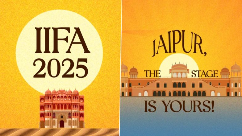 IIFA Awards 2025 Brings Its 25th Edition to Jaipur! Organisers Promise a Star-Studded Celebration in the Pink City (Watch Video)