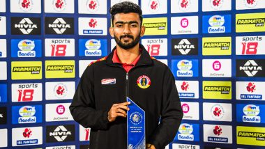 East Bengal Midfielder PV Vishnu Named Emerging Player of the Month 