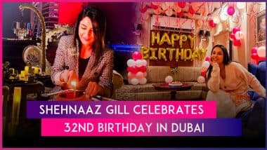 Shehnaaz Gill Turns 32: Actress Shares Stunning Photos From Her Dreamy Dubai Birthday Celebration