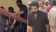 &lsquo;Pushpa 2&rsquo; Stampede Case: Allu Arjun Debuts Short Hair As He Arrives at Hyderabad&rsquo;s Nampally Court for Bail Formalities (Watch Video)