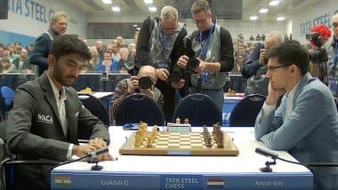 R Praggnanandhaa Wins; D Gukesh, Arjun Erigaisi Draw in Second Round of Tata Steel Chess Tournament 2025