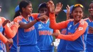 Gongadi Trisha Shines As India Outclass Sri Lanka by 60 Runs, Enter Super Six Spot in ICC Women&rsquo;s U19 T20 World Cup 2025