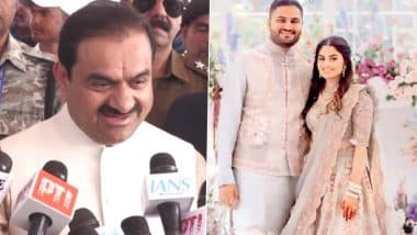 Jeet Adani and Diva Shah Wedding: Gautam Adani Shares Date and Details, Says Son’s Wedding Will Be a ‘Simple and Traditional Family Affair’