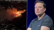 Elon Musk Announces SpaceX to Provide Free Starlink Terminals to Los Angeles Wildfire-Affected Areas Starting Tomorrow