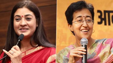 Alka Lamba of Congress To Take On CM Atishi in Kalkaji Seat in Delhi Assembly Elections 2025